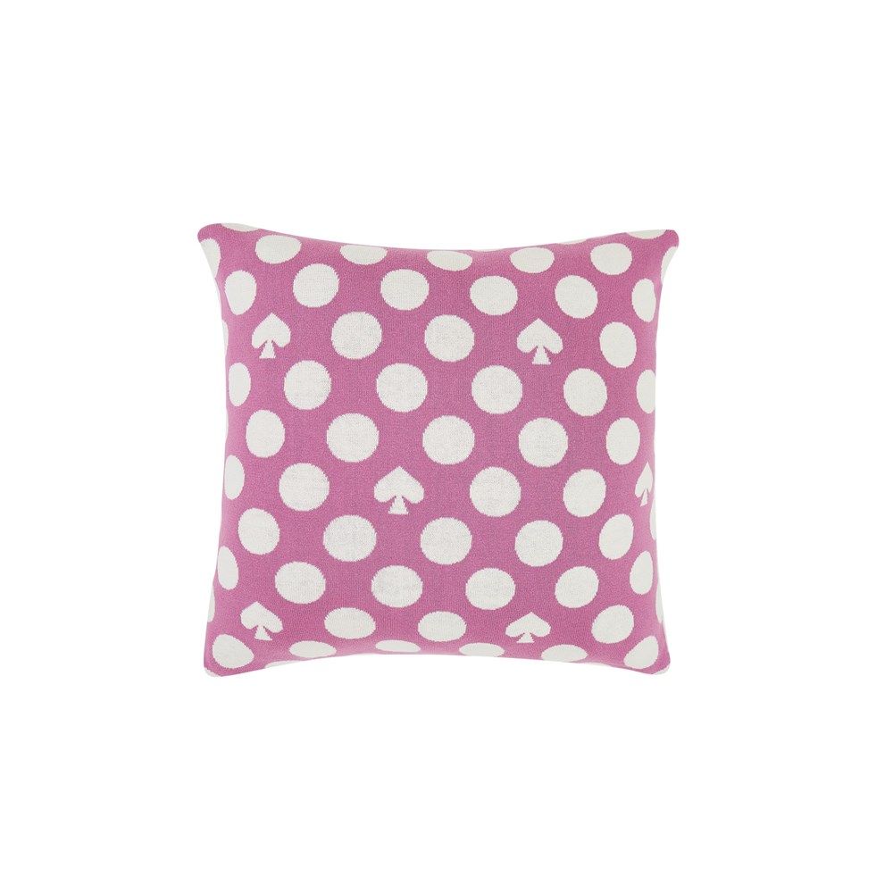 Caroleena Spade Cushion by Kate Spade in Purple Turnip Pink